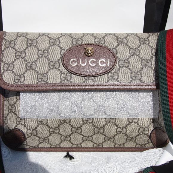 Beige GG Canvas Supreme belt Bag - Picture 3 of 8